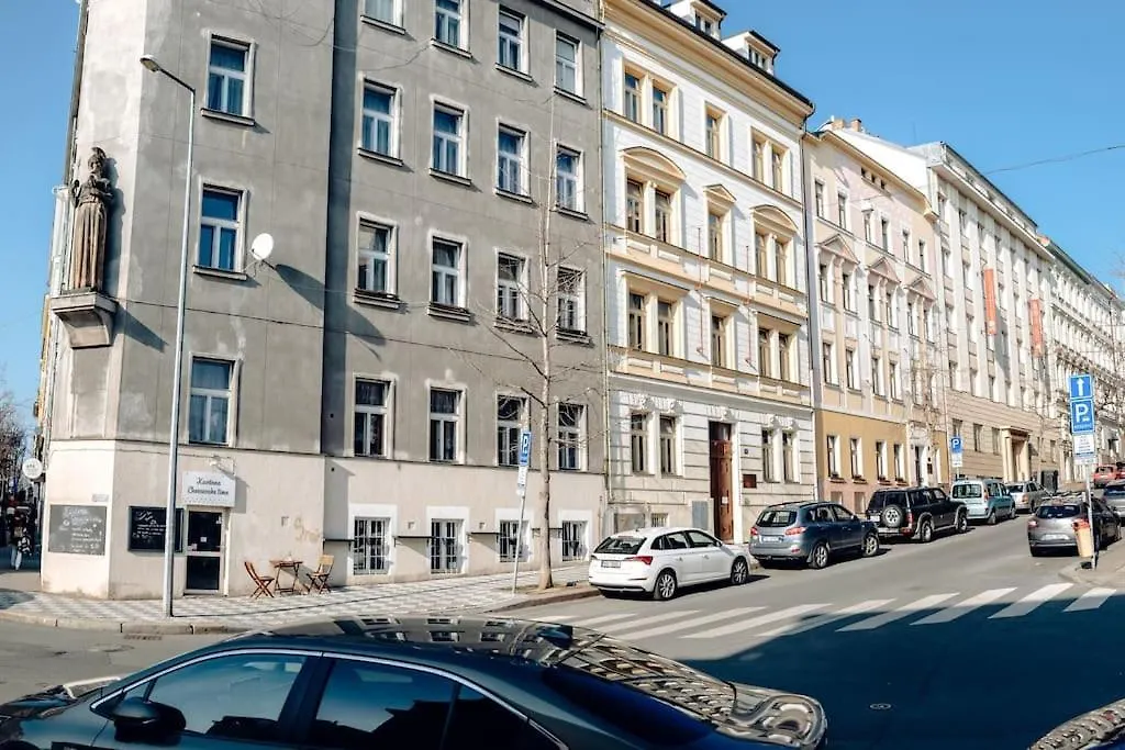 Cavallo Romantic Rooftop L Studio City Center Balcony Apartment Prague Czech Republic